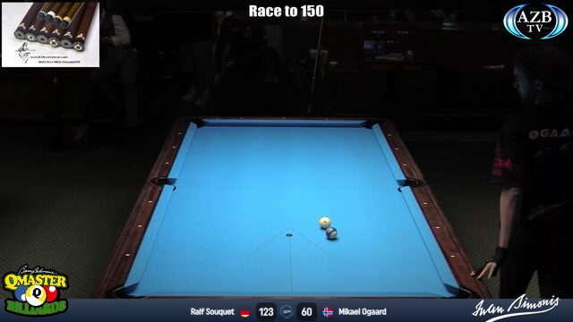 Ralf Souquet vs Mikael Ogaard 14.1 Straight-Pool from Table 26 Match #6 ...